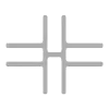 Комплект соединителей Х-образных (2шт.)